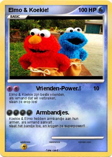 Pokemon Elmo & Koekie!