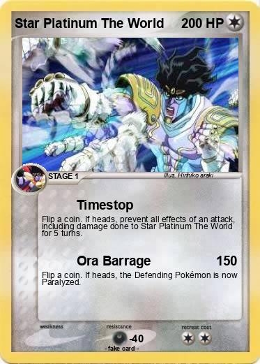 Pokemon Star Platinum The World