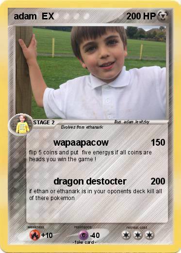 Pokemon adam  EX
