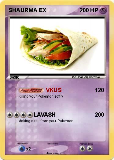 Pokemon SHAURMA EX