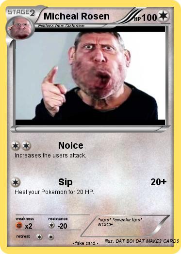 Pokemon Micheal Rosen