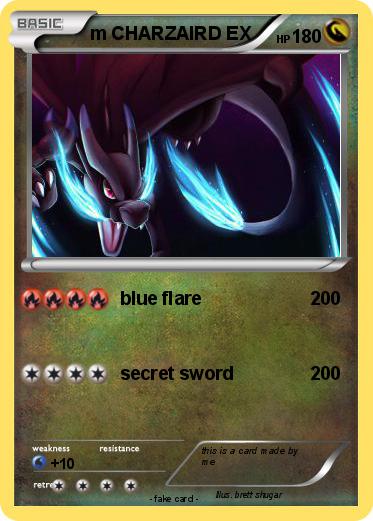 Pokemon m CHARZAIRD EX