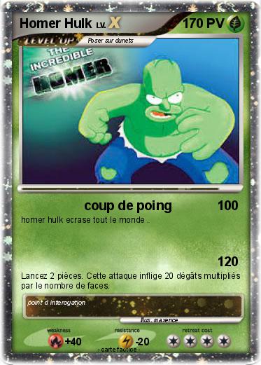 Pokemon Homer Hulk