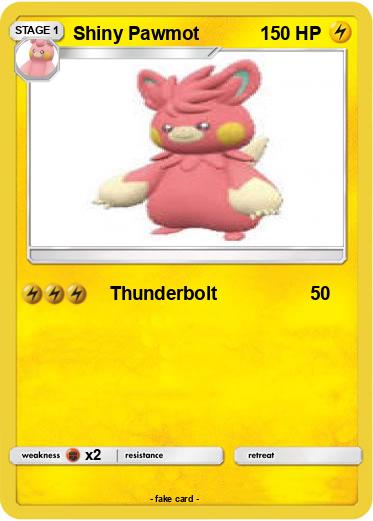 Pokemon Shiny Pawmot