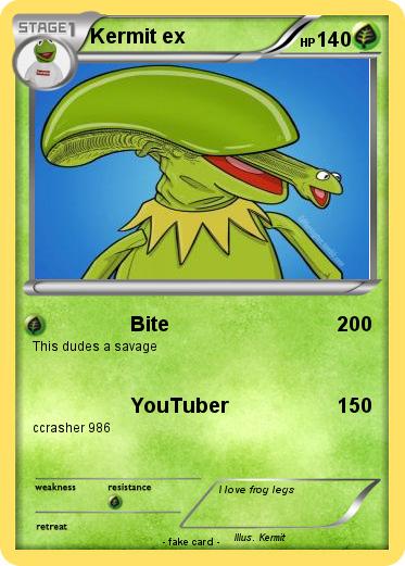 Pokemon Kermit ex