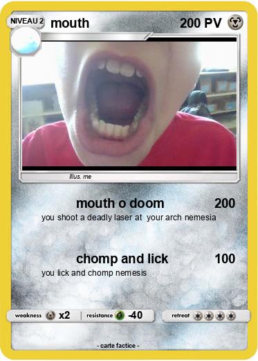 Pokemon mouth