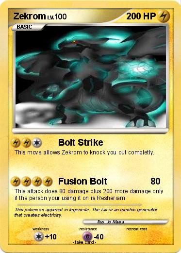 Pokemon Zekrom