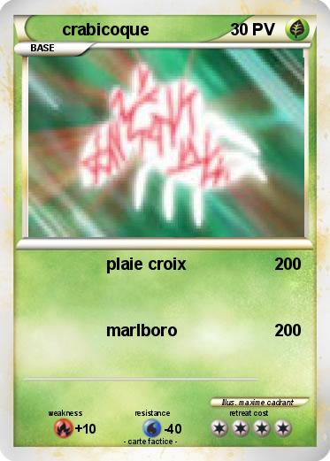 Pokemon crabicoque