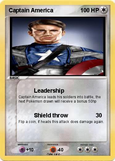 Pokemon Captain America