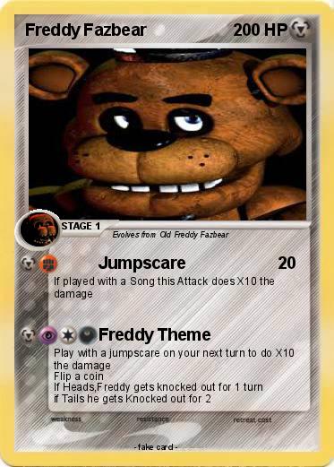 Pokemon Freddy Fazbear