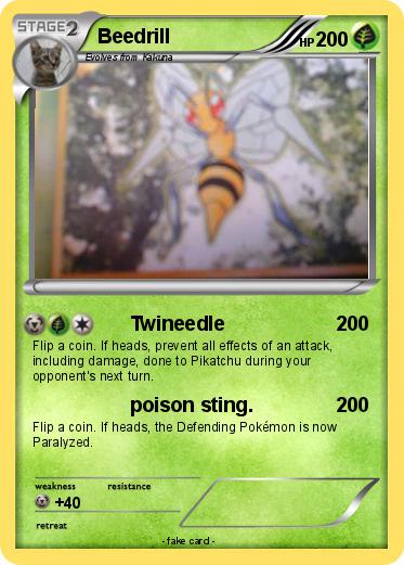 Pokemon Beedrill