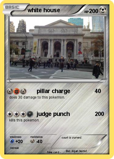 Pokemon white house