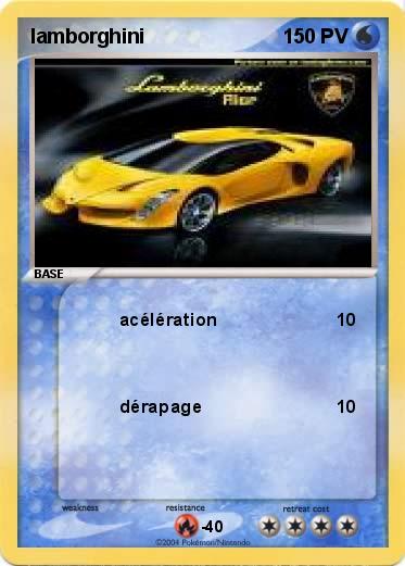 Pokemon lamborghini