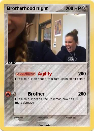 Pokemon Brotherhood night