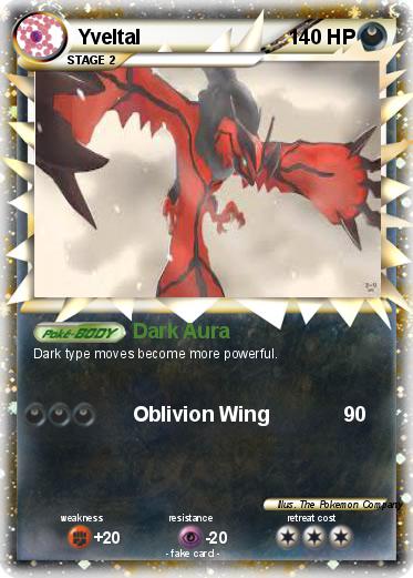 Pokemon Yveltal