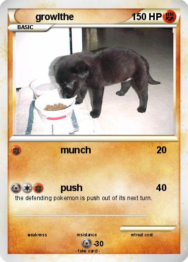 Pokemon growlthe