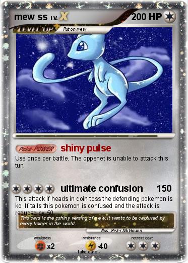 Pokemon mew ss
