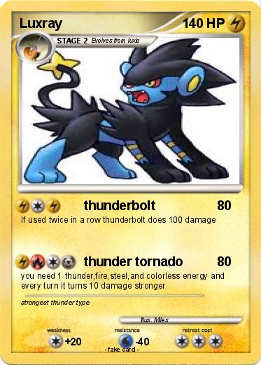 Pokemon Luxray