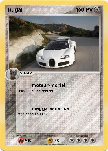 Pokemon bugati