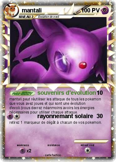 Pokemon mantali