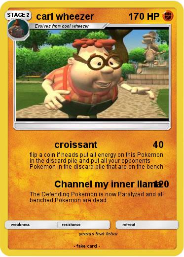 Pokemon carl wheezer