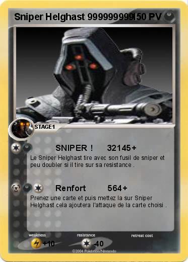 Pokemon Sniper Helghast 999999999