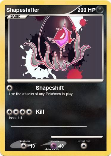 Pokemon Shapeshifter