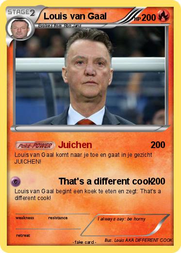 Pokemon Louis van Gaal