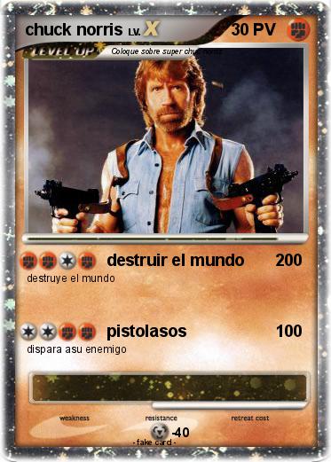 Pokemon chuck norris