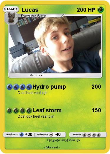 Pokemon Lucas
