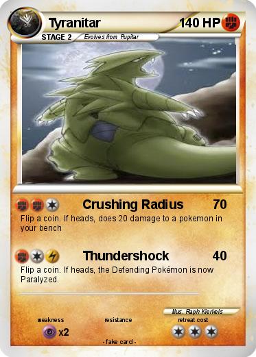 Pokemon Tyranitar