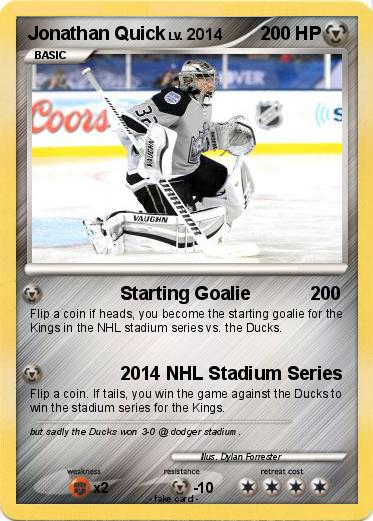 Pokemon Jonathan Quick