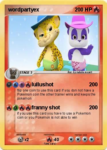 Pokemon wordpartyex