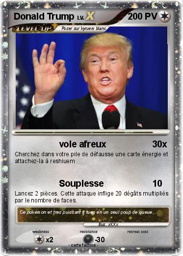 Pokemon Donald Trump