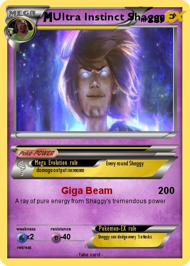 Pokemon Ultra Instinct Shaggy