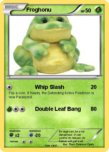 Pokemon Froghonu