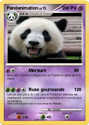 Pokemon Pandanimation
