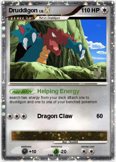 Pokemon Druddigon
