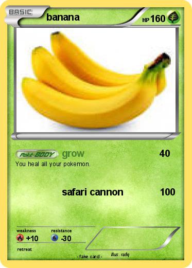 Pokemon banana