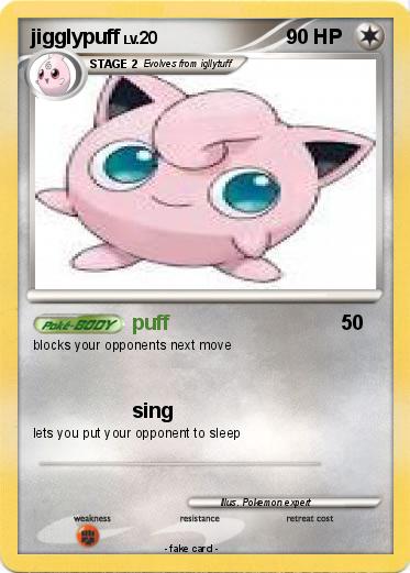 Pokemon jigglypuff