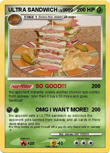 Pokemon ULTRA SANDWICH