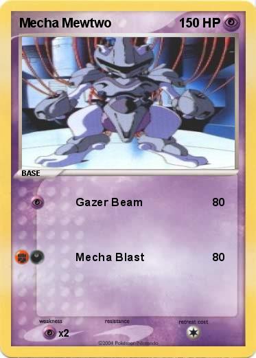 Pokemon Mecha Mewtwo