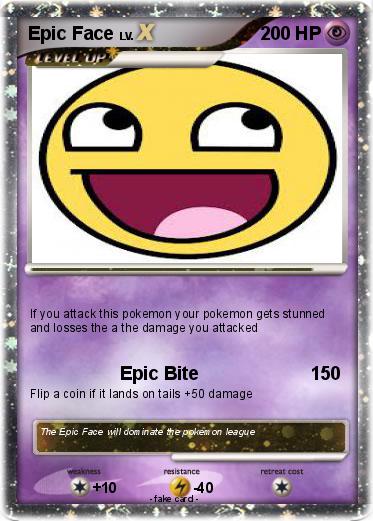 Pokemon Epic Face
