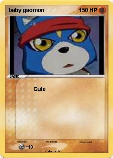 Pokemon baby gaomon