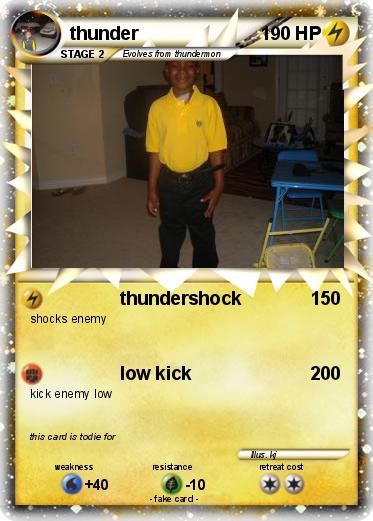 Pokemon thunder