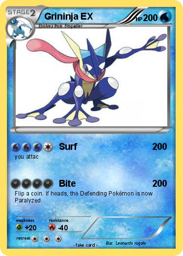Pokemon Grininja EX