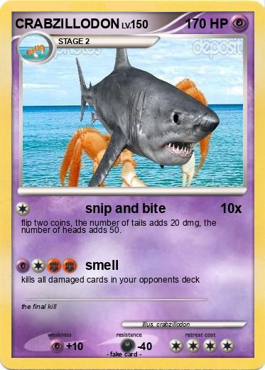 Pokemon CRABZILLODON
