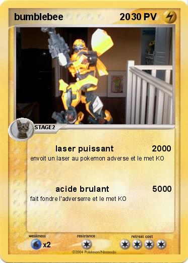 Pokemon bumblebee                      20   