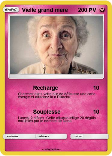 Pokemon Vielle grand mere