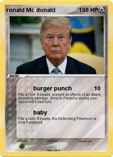 Pokemon ronald Mc donald